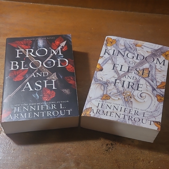 Other - From Blood and Ash & Kingdom of Flesh and Fire Books Paperback